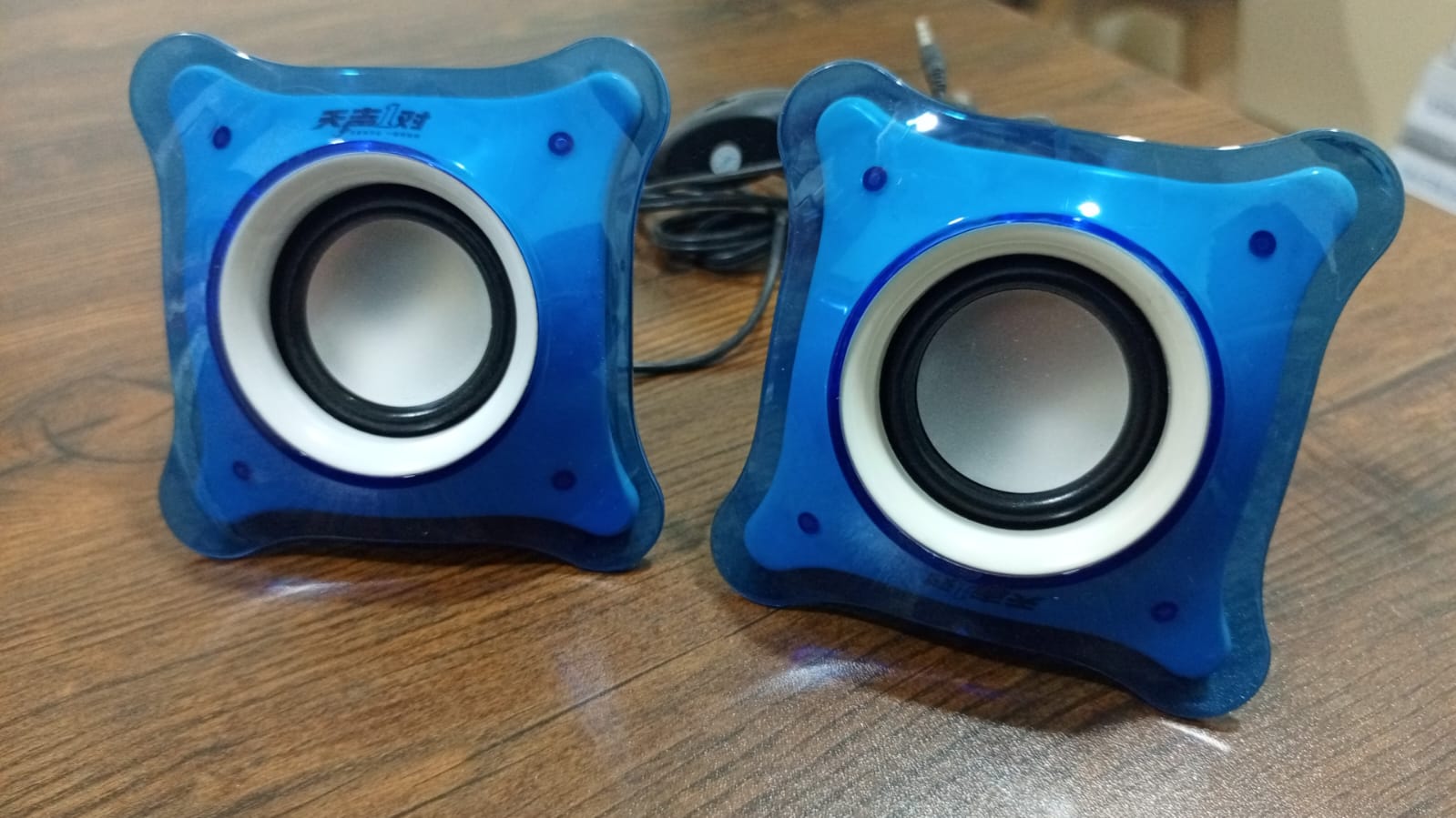 (Pair) T12 Mini multimedia 2.0 speakers Music Stereo for Computer Desktop PC Laptop Party Portable Loudspeaker (random color) - Image 4