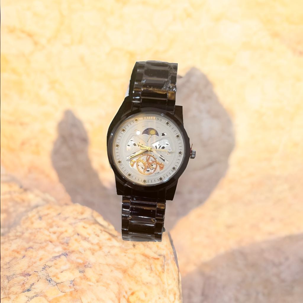 Baishang Collection Analog Quartz Movement Watch With High Quality Stainless steel Chain Best finishing Body & Case - Image 4