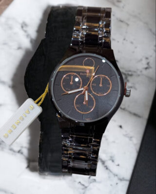 Baishang Watch With High Quality Stainless steel Chain Best finishing Body & Case (Mix dial and black color)