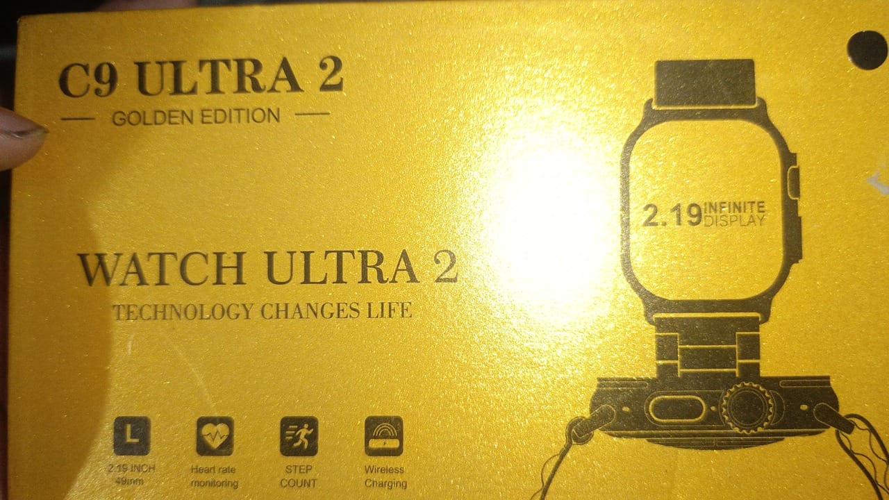 C9 ULTRA MAX GOLD EDITION Dual Straps (random color)