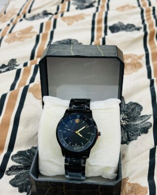 Gents Chain Stainless Steel Round Watch (Without Box)