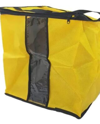 Non Woven Foldable Clothes Organizer Box Bag (Random color)