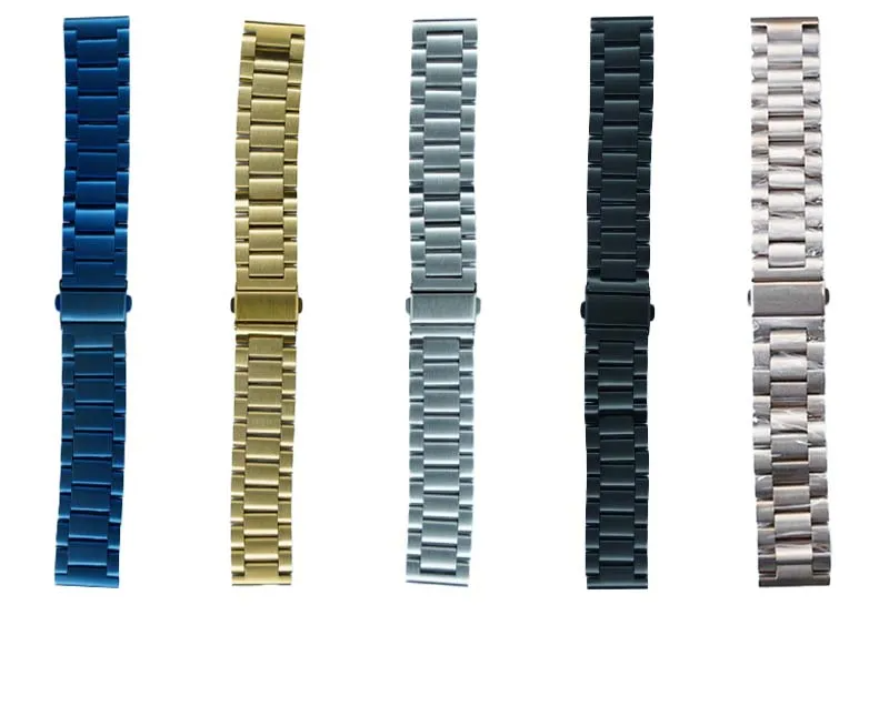 rolex chain strap / Stainless Steel Metal Wrist Band Strap For Smartwatch - Image 4