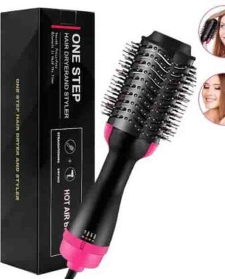 One Step 3 in 1 Hair Dryer and volumizer / Hot Air Brush - Comb for Drying, Straightening, and Curling