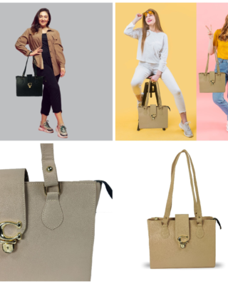 Shoulder bag with 2 handles / Handbags for Girls, Women, Ladies, Tote Bag, Purse and Shoulder Bag