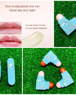 2 In 1 Moisturizing Lip Balm & Lipstick (random color)