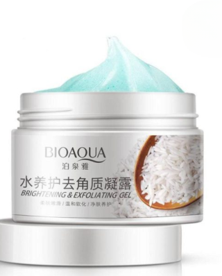 BIOAQUA Brightening & Exfoliating Rice Gel Face Scrub