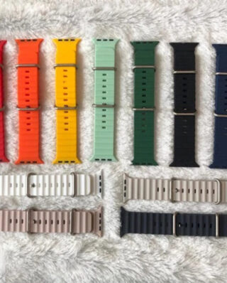 Smart Watch Strap Ocean and silicon Band fit for smart watches (only one Watch Strap )