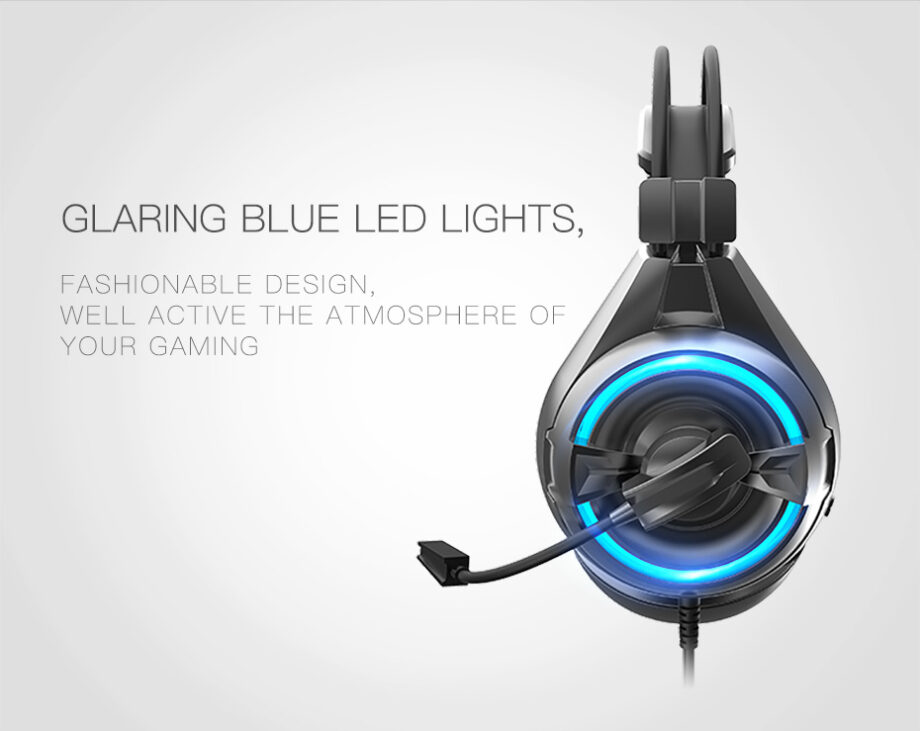 SENICC A6 headset USB High Quality Sound Video Game Headset Advance Noise Canceling Technology