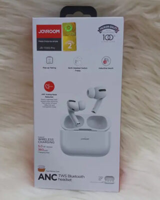 T03S PRO JOYROOM TWS Active Noise Cancelling ANC Earbuds - White | Best Quality Earbuds | Joyroom Earbuds