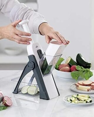 3-in-1 Multifunctional Vegetable Cutter this vegetable cutter basket offers three essential functions in one convenient tool Use the slicing blade for uniform slices of carrots, cucumbers, and other vegetables.