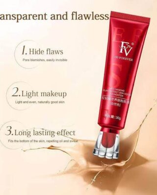 FV Liquid Foundation Full Coverage Waterproof Long Lasting Makeup Matte Finish Concealer Tube Foundation