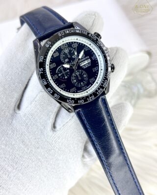 AA1 Carrera Analog Premium Leather Strap Date Working Watch (without Box)