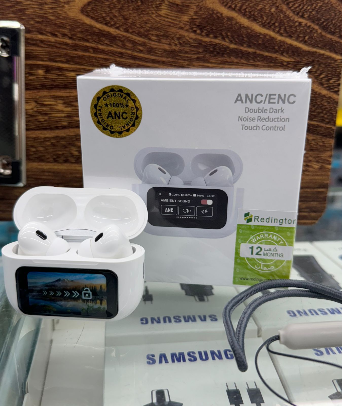 A9 Pro Airpods Anc/Enc Touch Screen Wireless Earbuds | A9 Airpods Pro | Best Quality Airpods