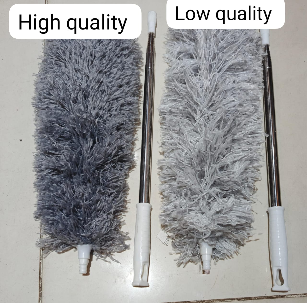 Extendable Telescope Microfiber Duster Long Handle For Cleaning Dust, Dirt And Stains Fan duster high quality