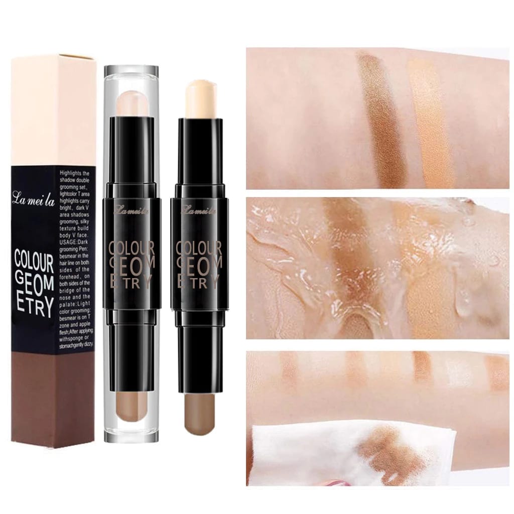 3D Concealer Stick Highlighter Face Contour Pen Long Lasting Face Contour Pen - Image 4